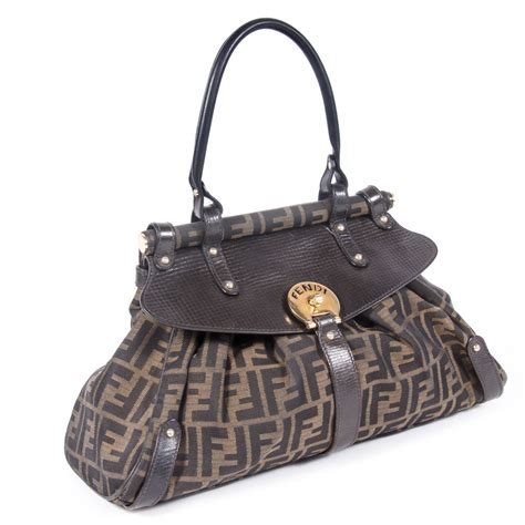 fendi zucca sac plat|authentic fendi zucca handbags.